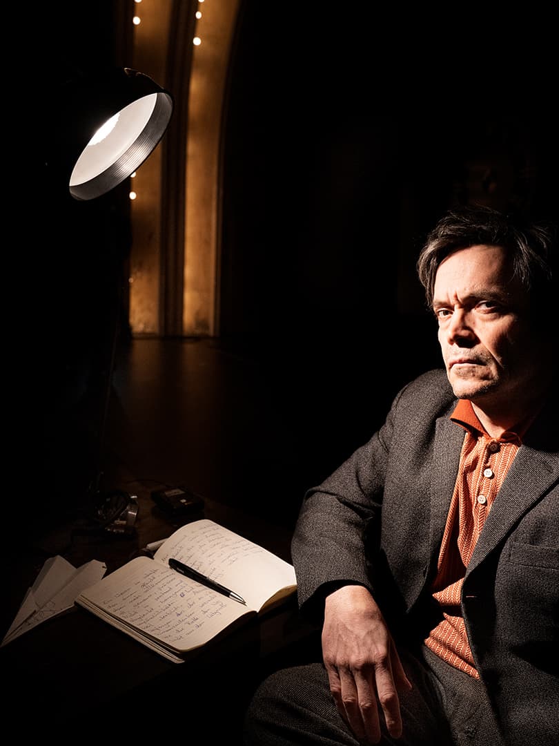 Stage portrait of Berlin actor Patric Schott